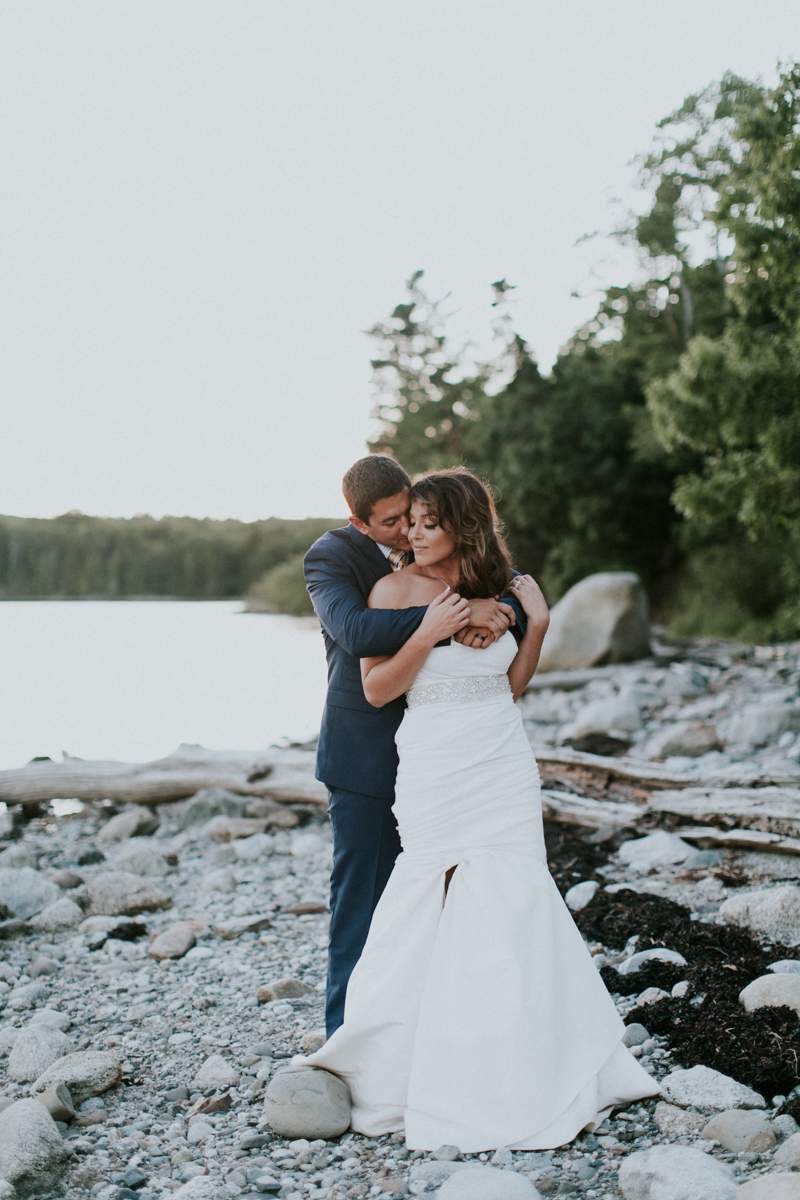 Real French's Point Wedding