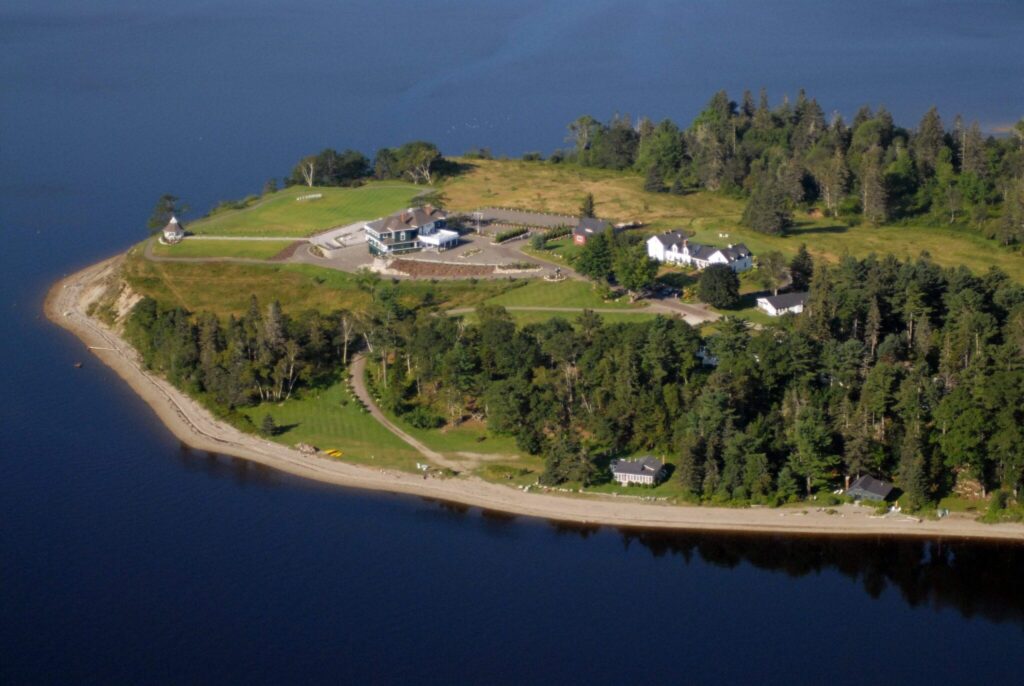 French's Point Aerial Shot