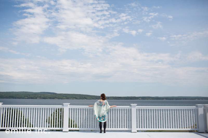 French's Point Deck View