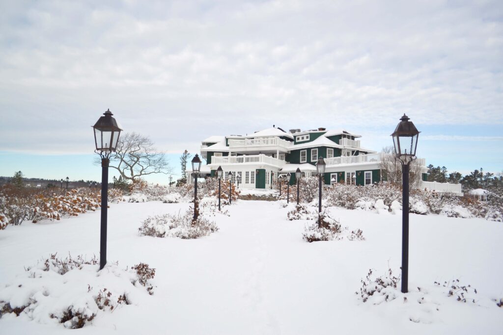 The Retreat House in Winter